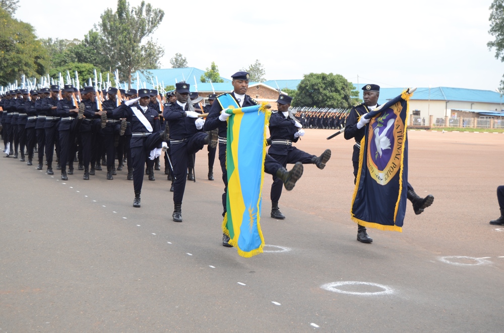 A total of 1342 officers have joined Rwanda National Police