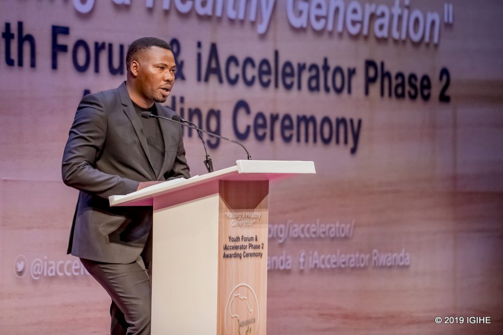 The State Minister in the Ministry of Youth and Culture, Edouard Bamporiki reminded the youth that patience and focus could help them achieve their dreams.