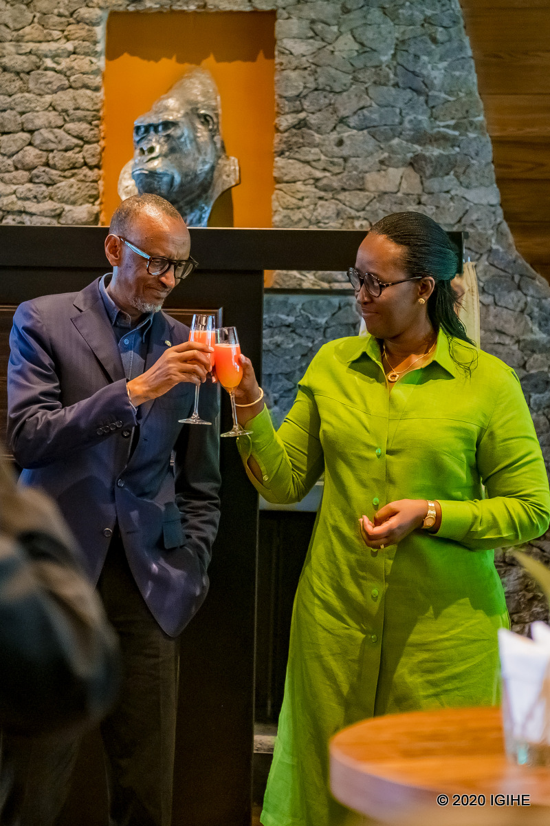 President Kagame and First Lady Jeannette Kagame launched the hotel this Thursday, February 27, 2020.