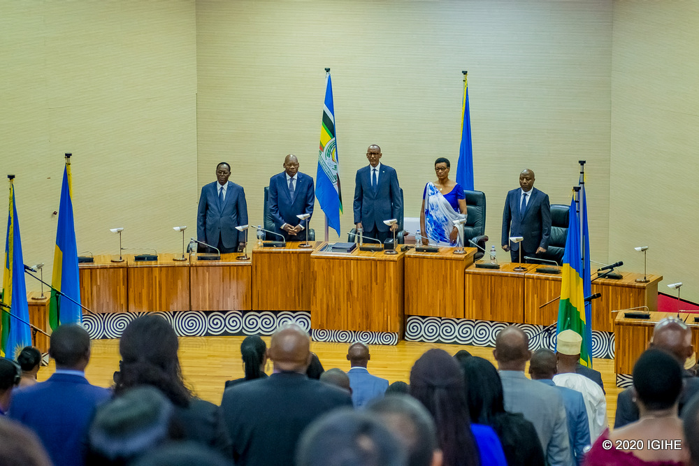 President Kagame said that Rwanda is matching on well but needs to pragmatically face the current pressing challenges.