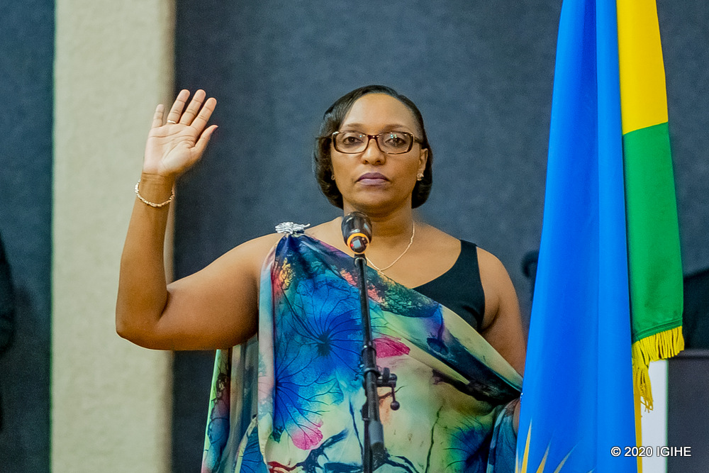 Dr. Valentine Uwamariya has been redeployed to the Ministry of Gender and Family Promotion.