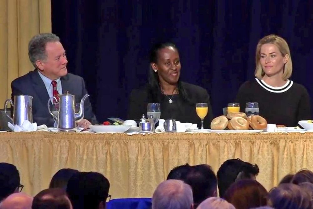 First Lady Jeannette Kagame led the National Prayer Breakfast