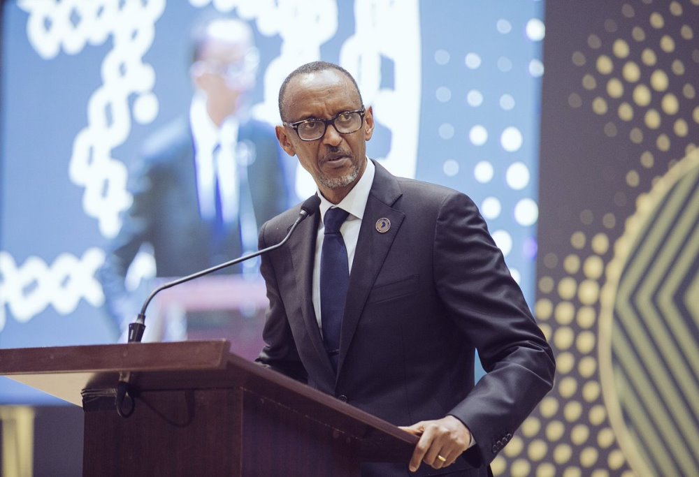 Kagame speaks at the State Banquet 