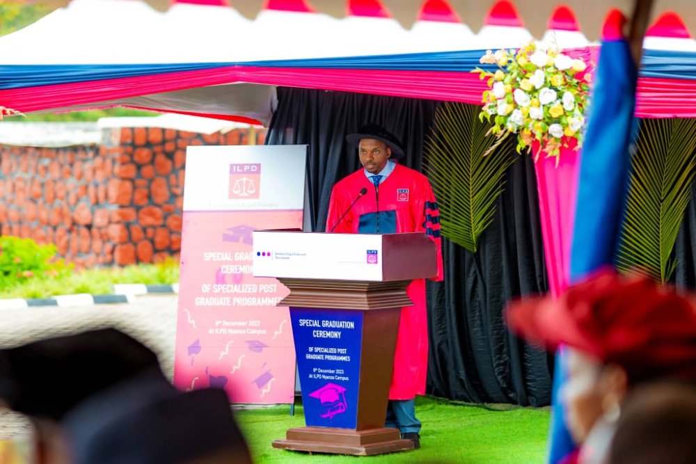 Dr. Aimé Muyoboke Kalimunda, the Rector of ILPD, emphasized the multifaceted contributions these specialized legal professionals will make to the judicial sector. 