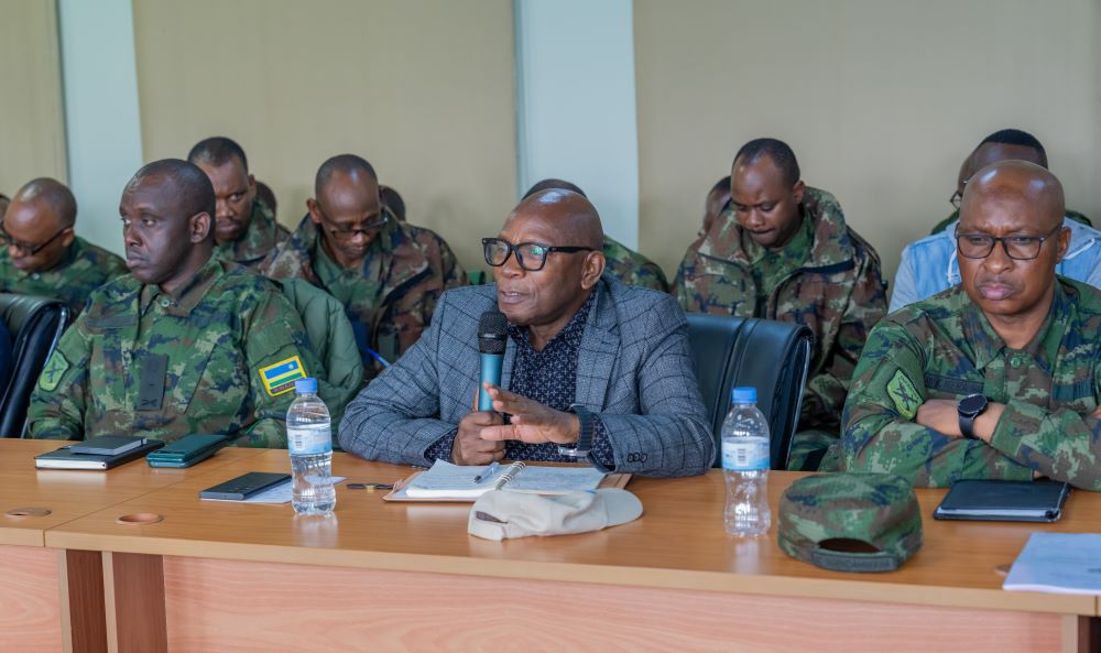 Students received comprehensive briefings from RDF generals and senior commanders who participated in the RPA liberation war.