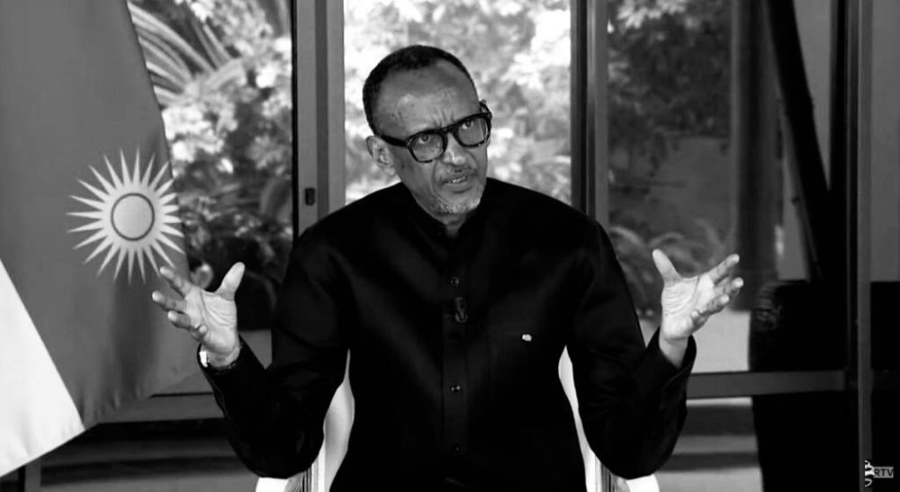 President Kagame has said that he doesn't easily and carelessly anticipate war. 