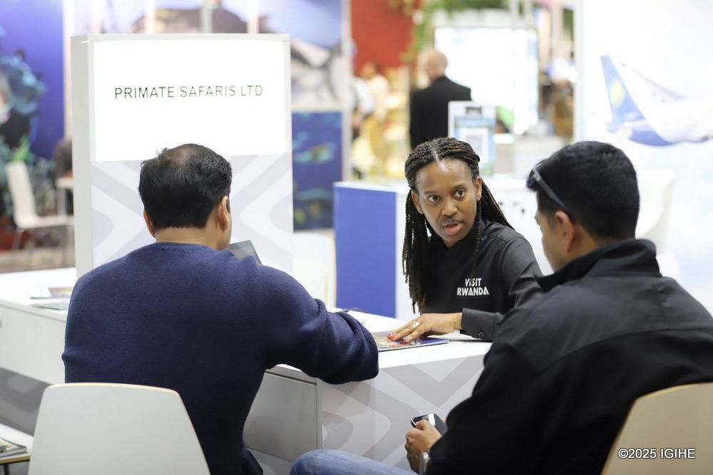 Visitors were eager to learn from Rwanda's tourism offerings.