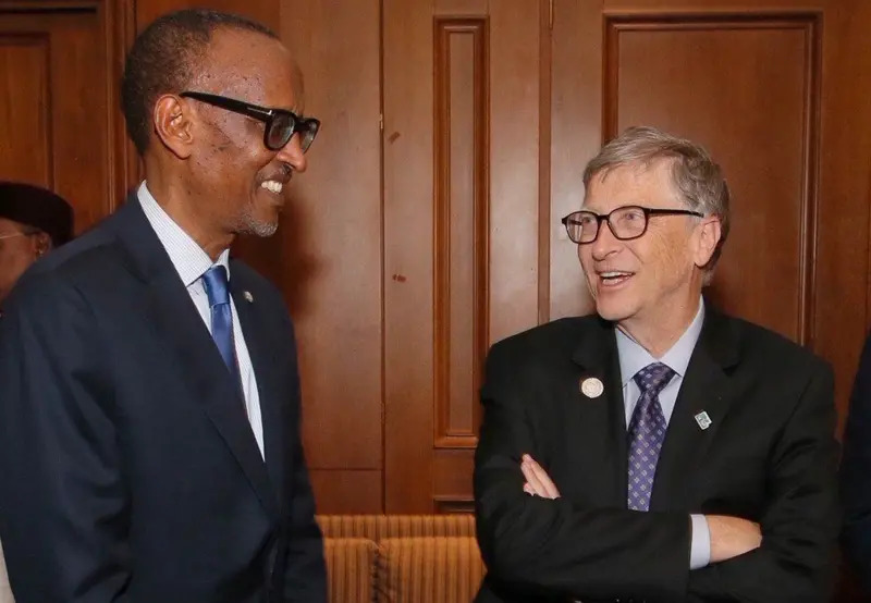President Paul Kagame and Bill Gates in 2015. On Monday, June 2, Gates commended Rwanda for its innovative use of artificial intelligence (AI) in maternal healthcare, highlighting it as a model of how technology is helping solve local challenges across Africa.