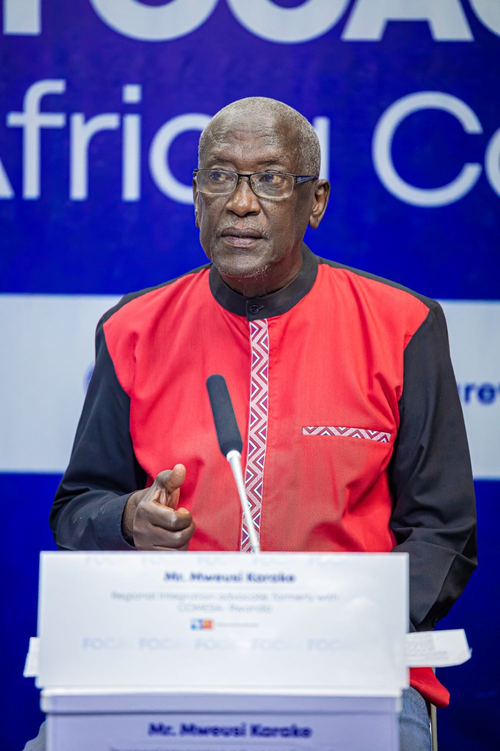 Mweusi Karake, a regional integration advocate shared China's impact on Rwanda's development.  
