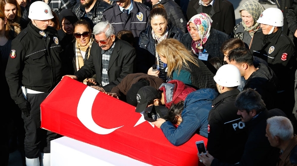 At least 30 of the victims of Saturday's attack were police officers