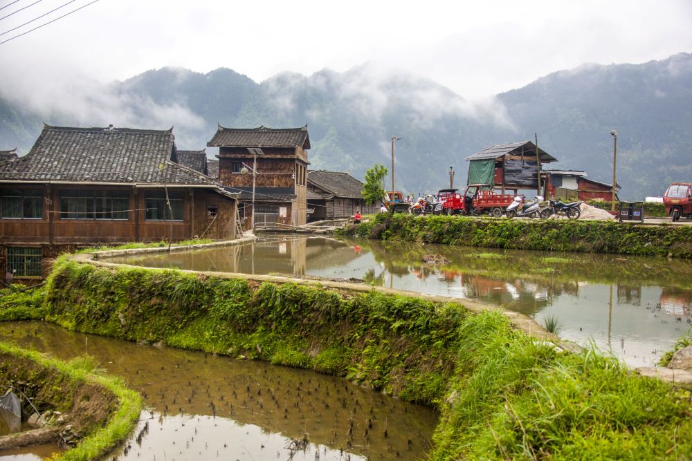 Manpeng Xinzhai is a remote village nestled in the hilly and mountainous terrain of Yunnan province, China.