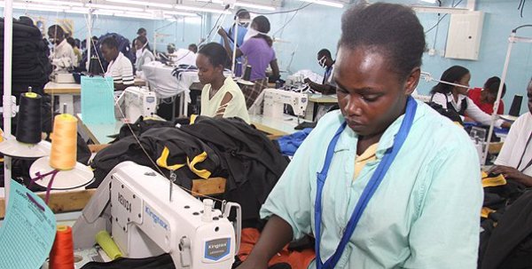 Textile workers at Ricardo EPZ Athi River.