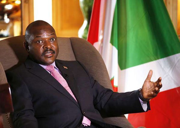 Burundi President Pierre Nkurunziza. Kenya's ambassador to Burundi Ken Vitisia has been forced to delete his Twitter account following furious reactions relating to his tweets that appeared to criticise a UN report that accused Burundi government of human rights violations. 