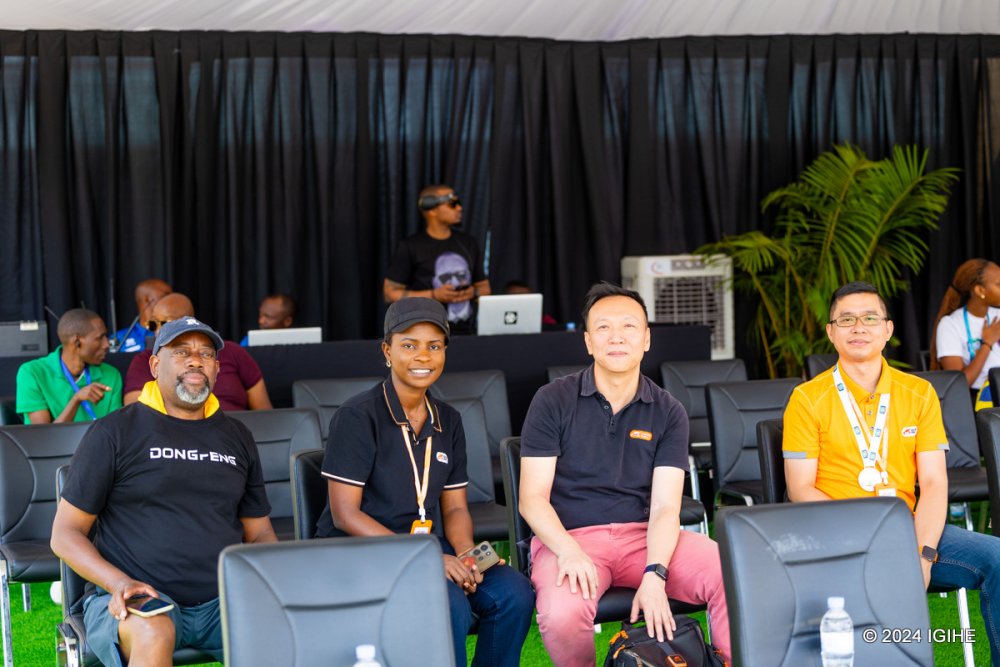 Carcarbaba officials who attended the 'Kigali International Peace Marathon 2024' provided support.