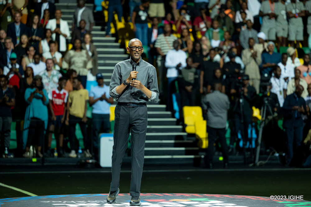 President Kagame has emphasized that Africans are giants.