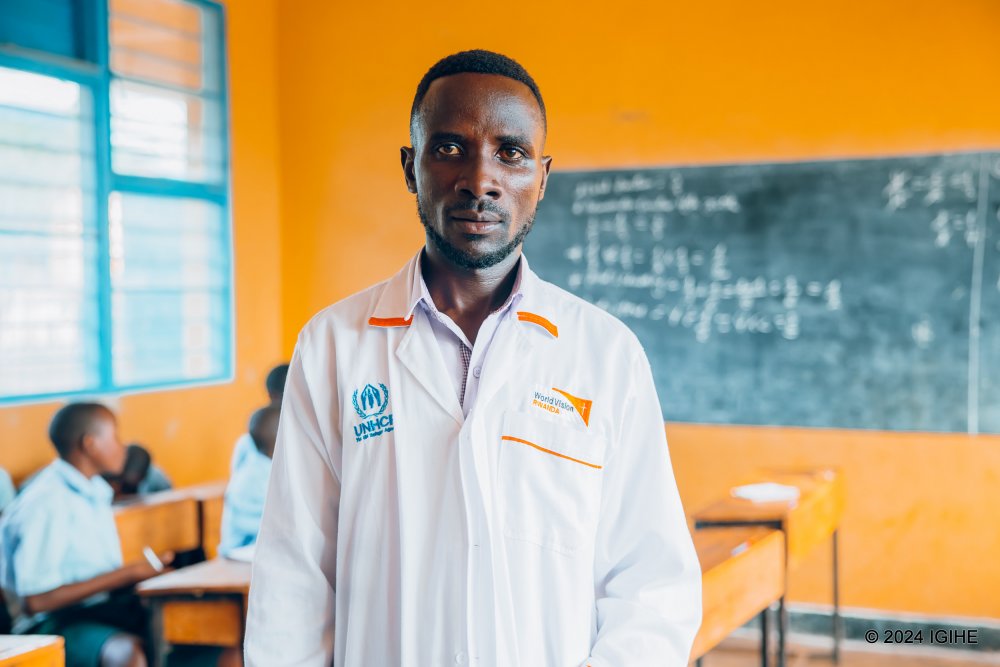 Vincent Nibitura, a mathematics teacher say that the use of technology has made it easier for him to track students’ progress.