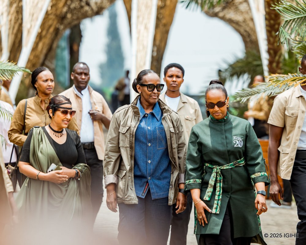 First Lady Jeannette Kagame was among the high-ranking officials who attended the ceremony, which was presided over by Prime Minister Justin Nsengiyumva.