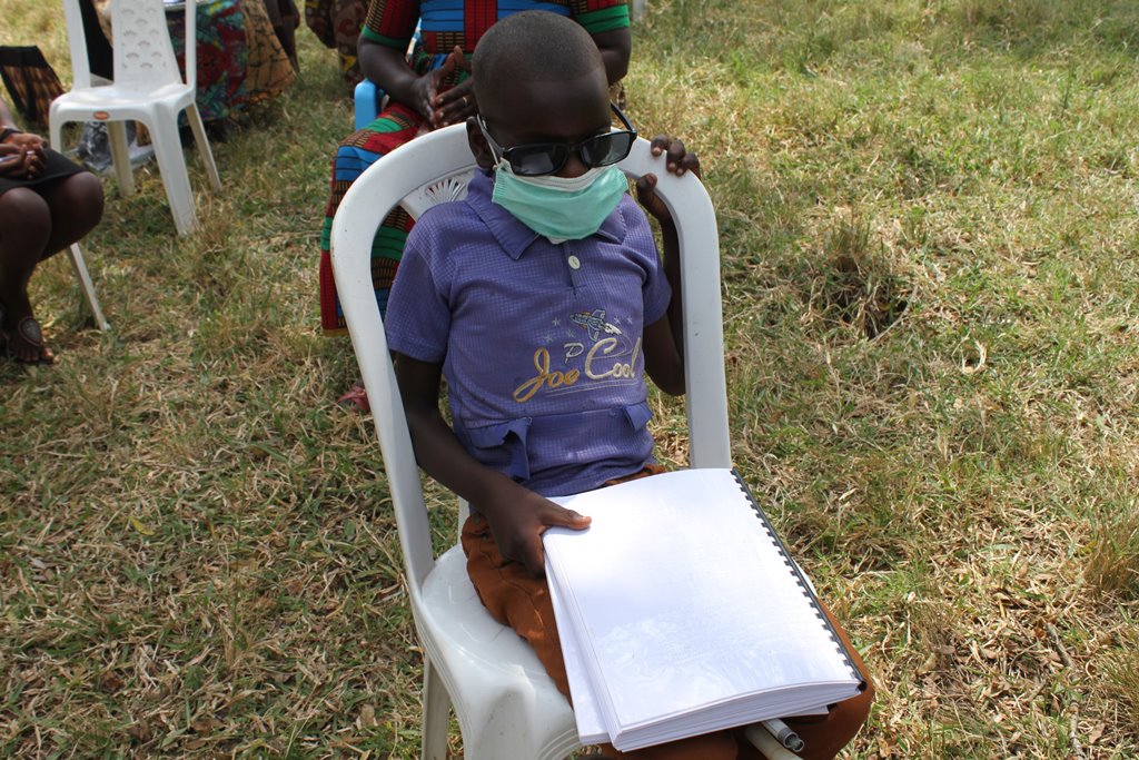 REB partnership with NUDOR have started distributing solar-powered radios and flash disks with recorded lessons to help students with disabilities catch up with online classes.