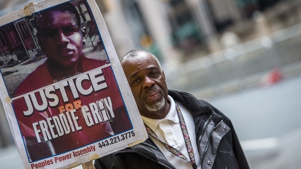Gray's death was one of several recent killings of black men by police officers that touched off demonstrations in the US