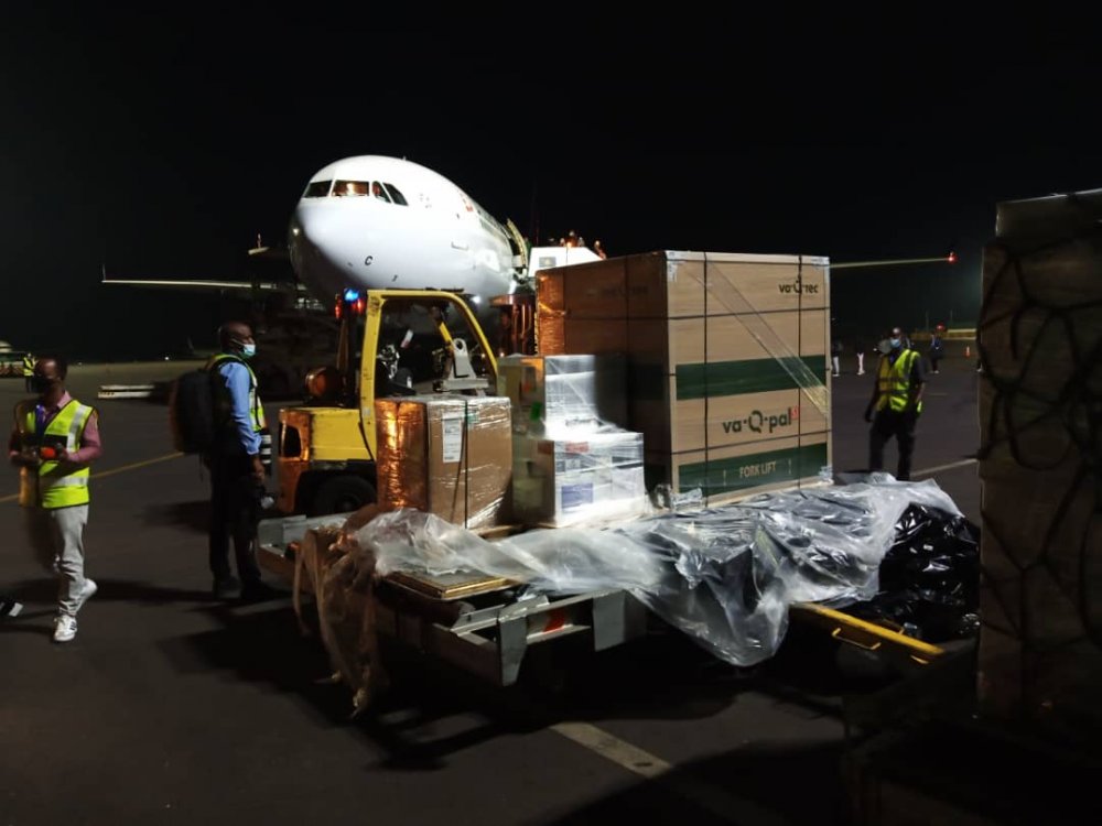 The first consignment of Johnson & Johnson COVID-19 vaccines has arrived in Rwanda.  