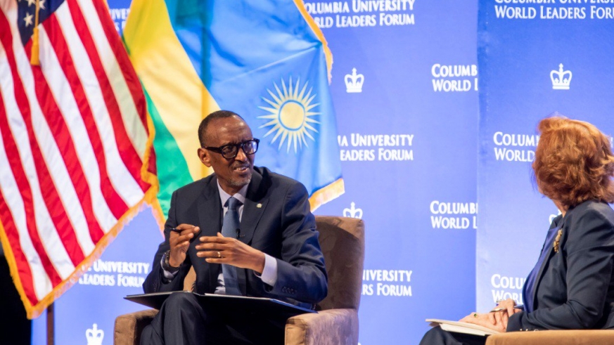 Kagame shared Rwanda's home-made recipe for sustainable development.