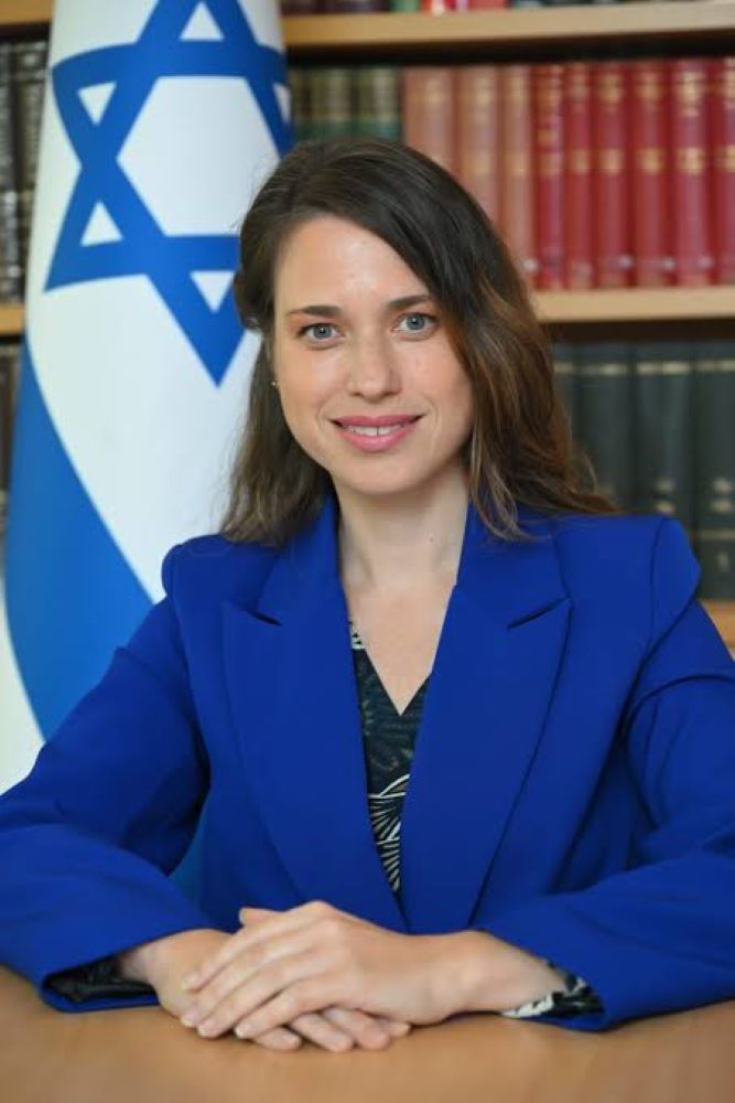 Einat Weiss is the Ambassador of Israel o Rwanda.