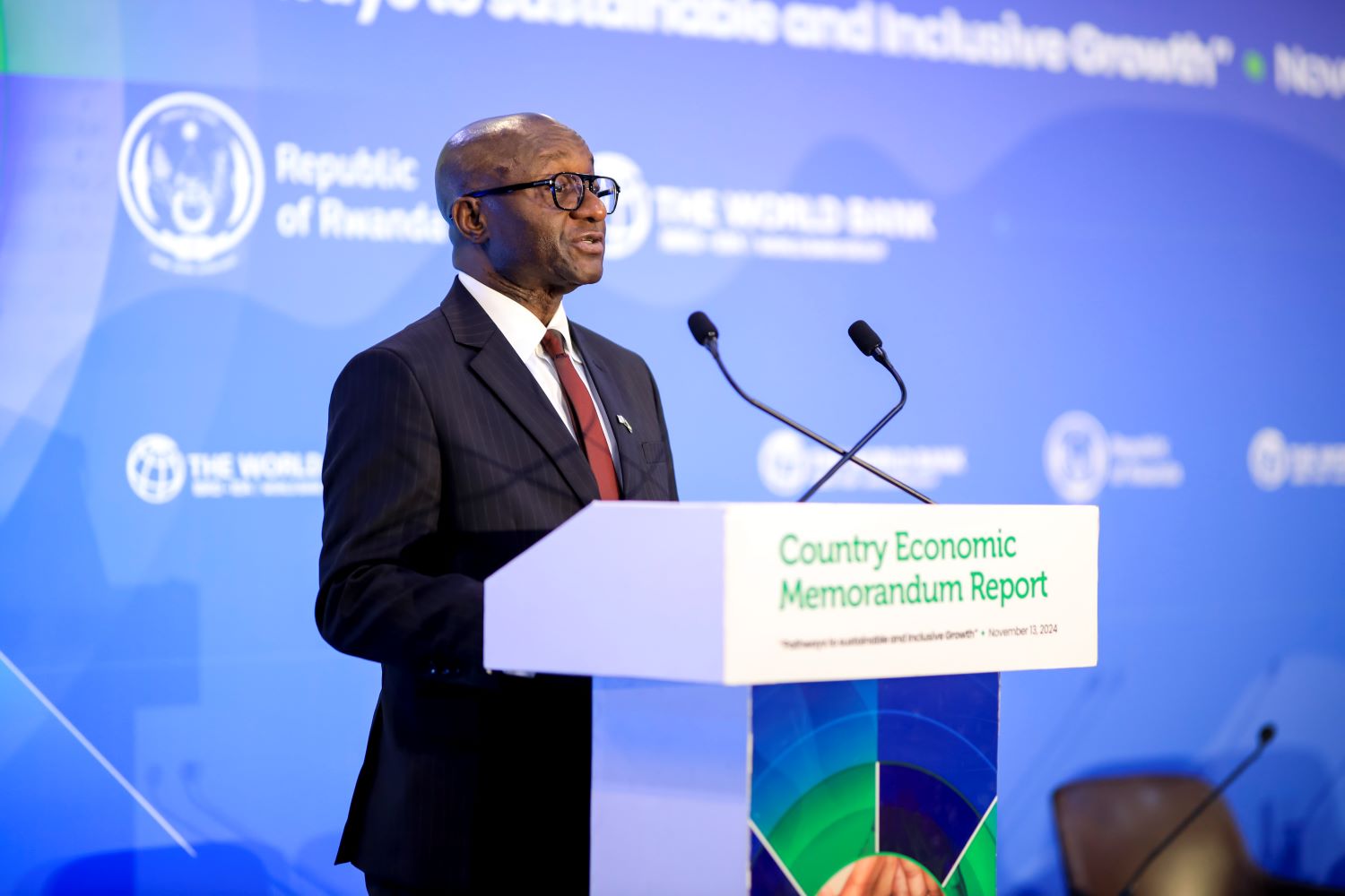  World Bank Country Manager Sahr Kpundeh emphasized the strength of the partnership between the Government of Rwanda and the World Bank, noting that the collaboration underscores a shared commitment to Rwanda’s vision for sustainable growth. 