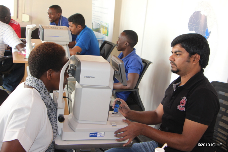 50 staff of Safintra Rwanda Ltd were eye tested by opticians from Dr. Agarwal's Eye Hospital Rwanda