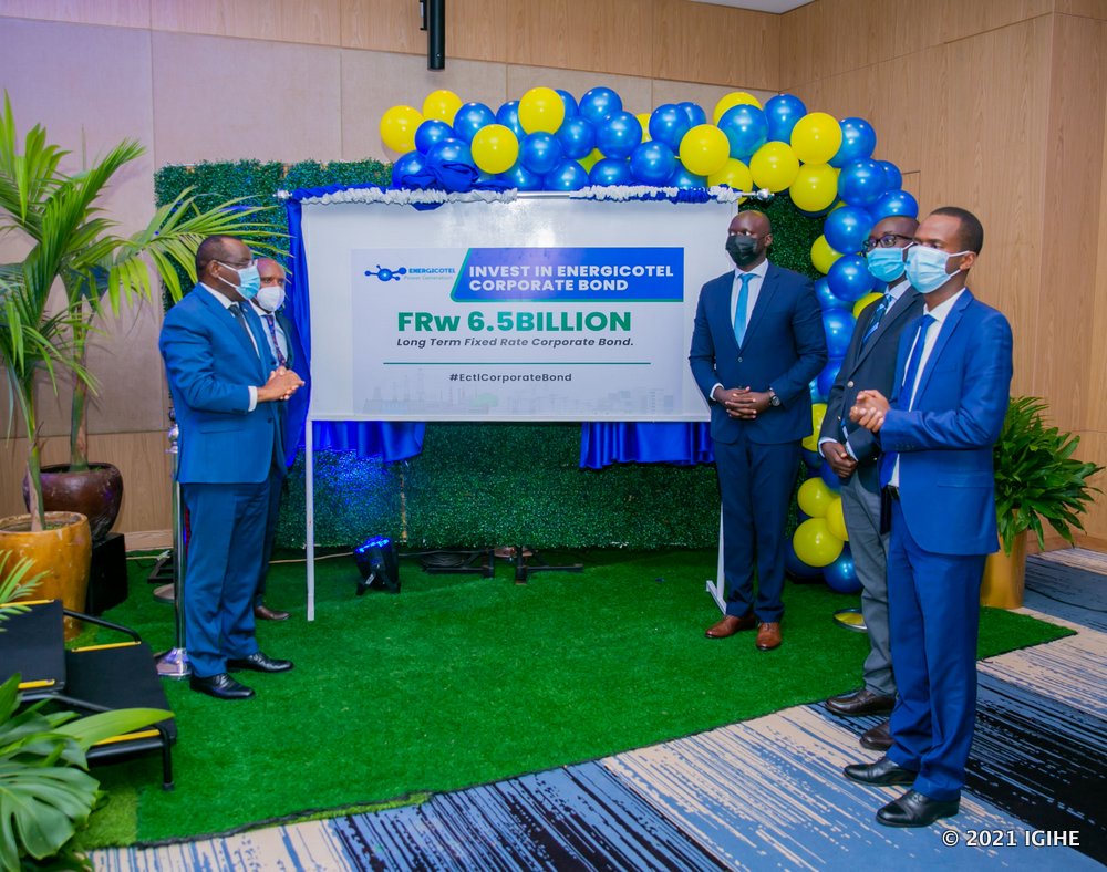 The bell ringing ceremony took place held at Kigali Marriot Hotel.  