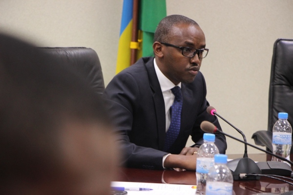 Eric Rwigamba, the Director General of Financial Sector Development Directorate at MINECOFIN
