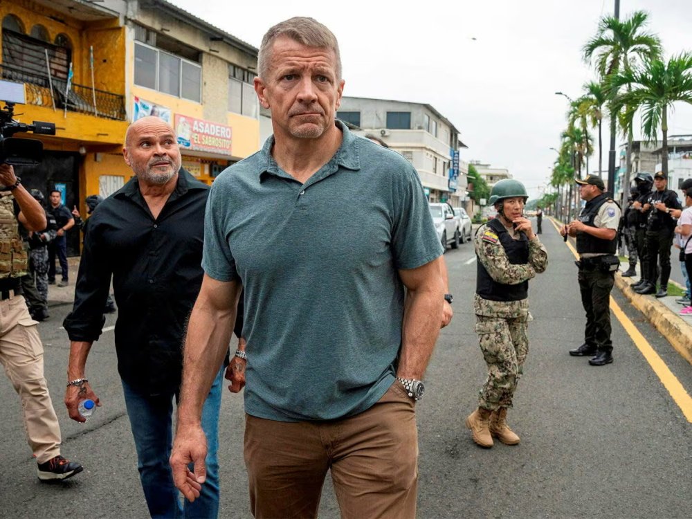 Blackwater private military company was founded by Erik Prince.