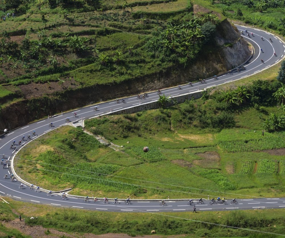 China Road and Bridge Corporation contributed to the construction of the Kivu Belt Road, which runs along the shores of Lake Kivu through the districts of Rubavu, Rutsiro, Karongi, Nyamasheke, and Rusizi.