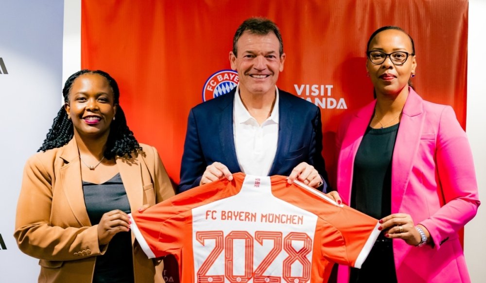 Bayern Munich recently entered five-year partnership with Rwanda.