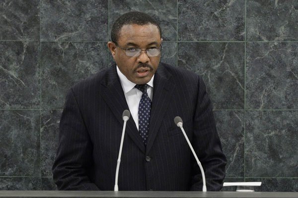 Ethiopia's Prime Minister Hailemariam Desalegn,