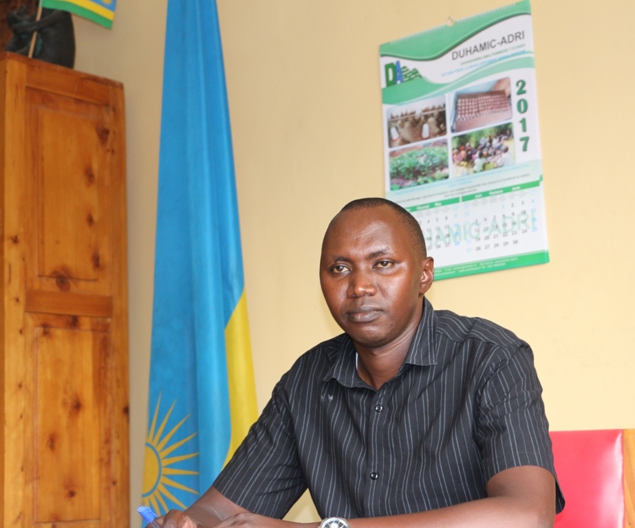 The Executive secretary of Musambira sector in kamonyi district, Etienne Muvunyi