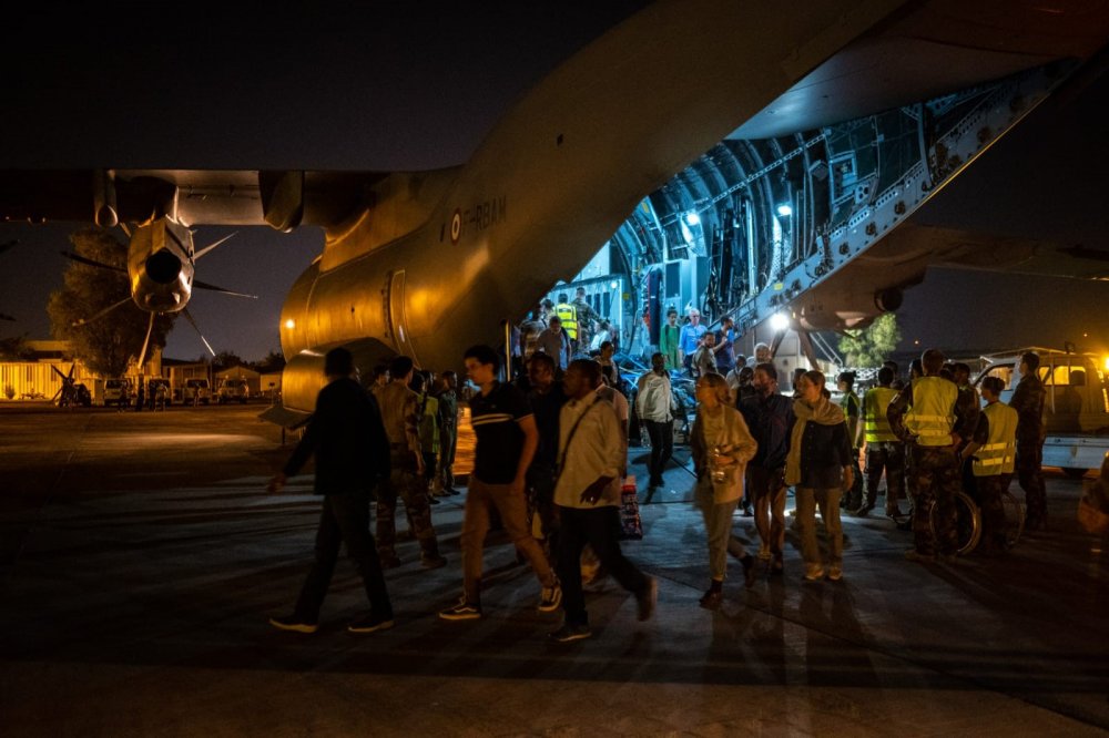France has evacuated non-European citizens including Rwandans from Sudan. 