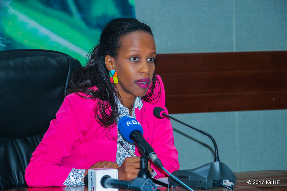 The Chief Tourism Officer at RDB, Belise Kariza