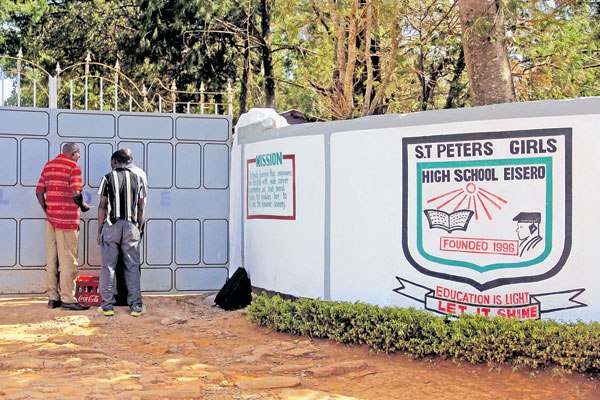 St Peter’s Girls High School Eisero in Nandi County. The school is among those whose KCSE exam results for last year were cancelled due to rampant cheating.