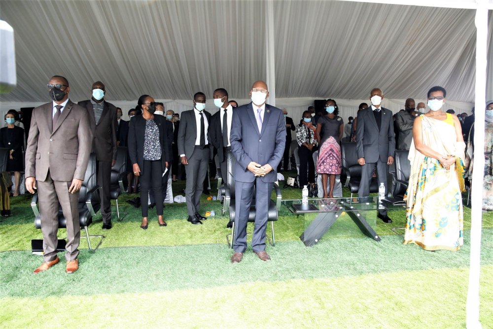 The ceremony took place today at Rebero bringing together top Government officials among other diplomats.