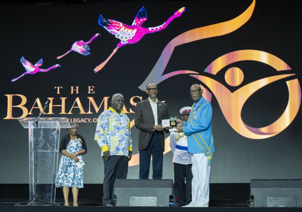 In July 2023, President Paul Kagame was honored with the Order of Excellence, the highest accolade in The Bahamas, in recognition of his strong friendship with the Bahamian Government and its people.