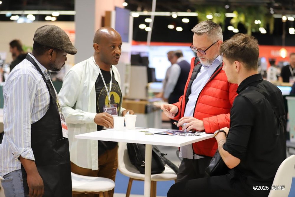 Rwandan exhibitors sold all the coffee they brought to the Coffee Europe Expo — with demand so high that supplies ran out quickly.