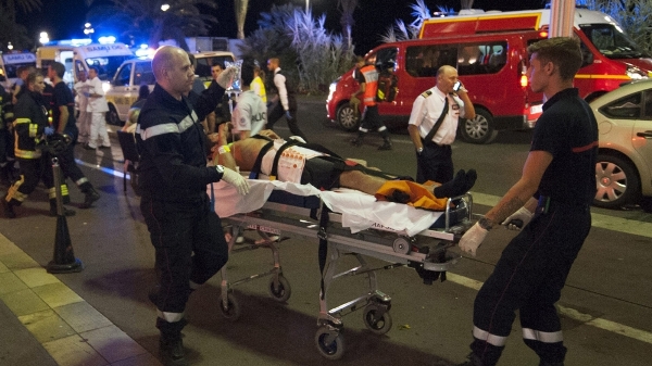 French President Francois Hollande said the attack was clearly a 'terrorist' act