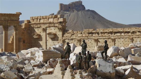 Palmyra city is home to some of the most extensive ruins of the Roman Empire