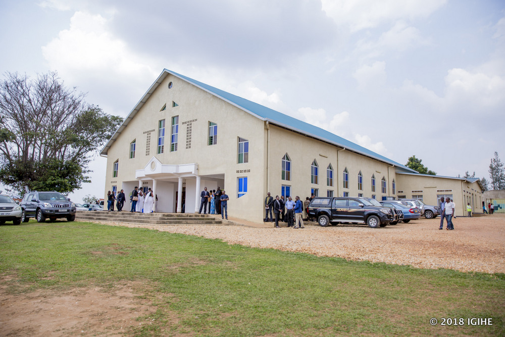 The religious ceremonies were held in the Anglican church located in Kibagabaga