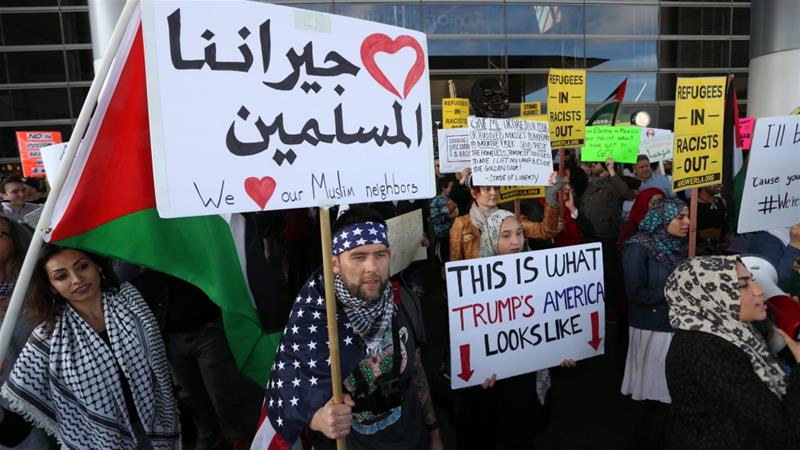 Donald Trump has said he is confident his administration will succeed in reinstating the ban