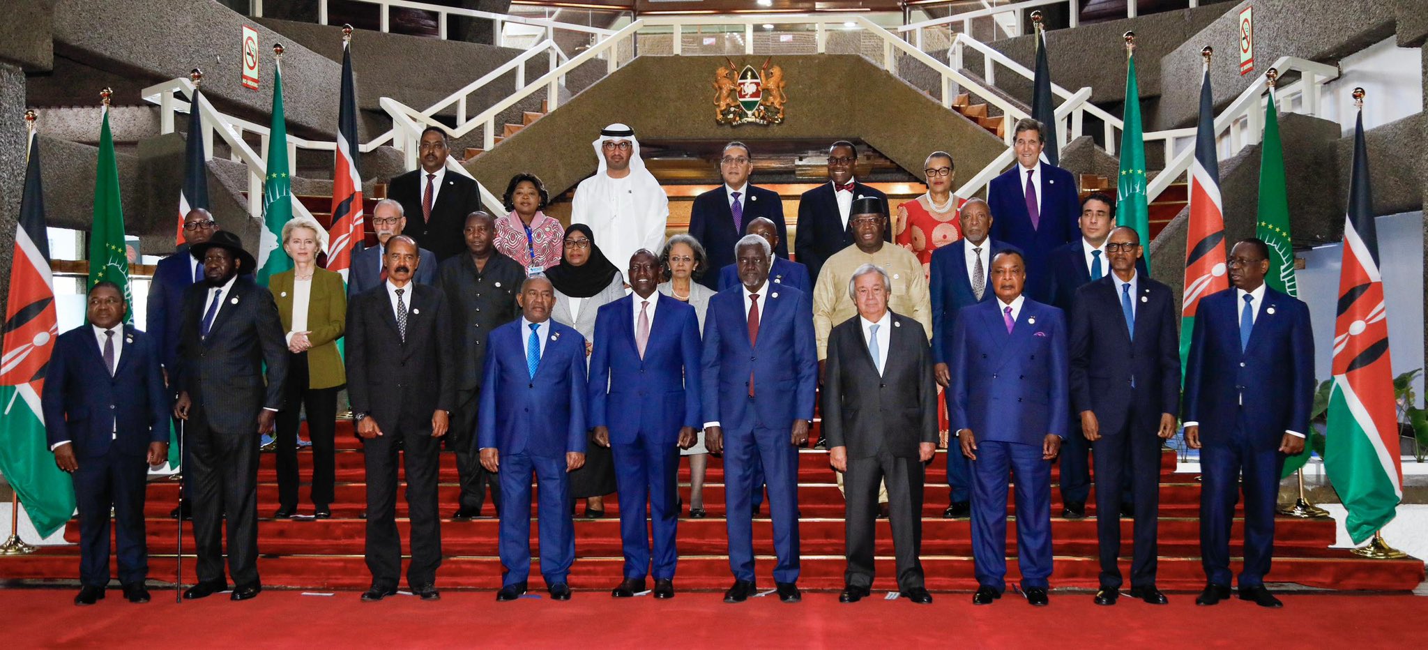 Over ten African leaders attended the inaugural Africa Climate Summit in Kenya.