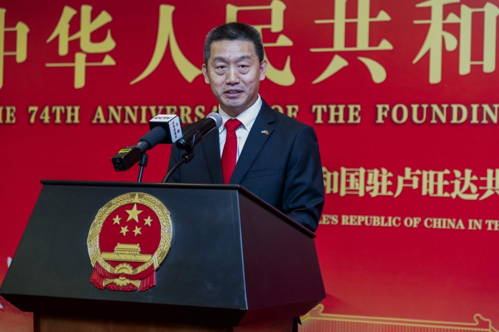 Amb. Wang said that China admires Rwanda over its envious aptitude on the future development of mankind.