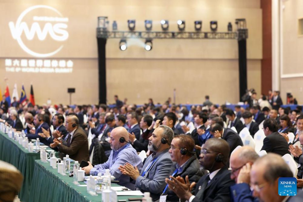 The 6th World Media Summit brought together over 500 participants from 106 countries and regions.
