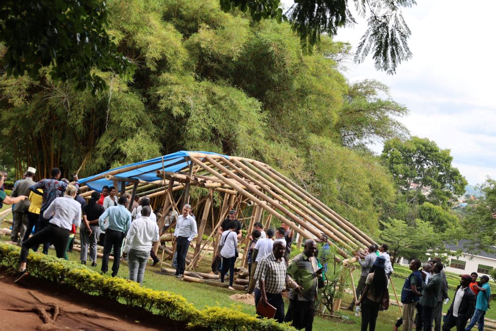 Participants acquired hands-on skills in Bamboo joinery and bamboo mechanical properties. 