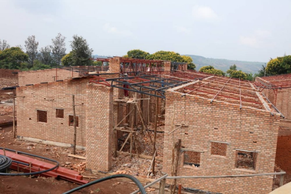 The health center under construction in Ntunga is expected to be completed at a cost of more than Rwf500 million.    